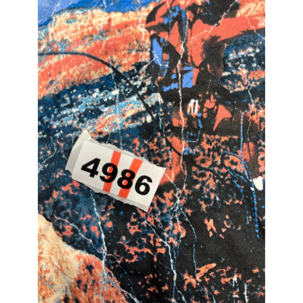 The North Face Mens Black Long Sleeve Graphic Tee Desert Rock Climbing Shirt‎ L